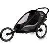 Przyczepka rowerowa HAMAX Cotoon Twin Szaro-czarny Rozmiar kół 20"