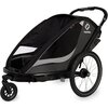 Przyczepka rowerowa HAMAX Cocoon One Szaro-czarny Ochrona przed warunkami atmosferycznymi Tak
