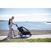 Przyczepka rowerowa HAMAX Breeze One Czarny Szerokość siedziska 42 cm