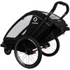 Przyczepka rowerowa HAMAX Breeze One Czarny Ochrona przed warunkami atmosferycznymi Tak
