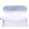 Etui na słuchawki 3MK Silicone Case do Apple AirPods 4 Biały Materiał Silikon