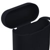 Etui na słuchawki 3MK Silicone Case do Apple AirPods 4 Czarny Karabińczyk Tak