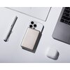 Powerbank indukcyjny CANYON OnPower 505 5000 mAh 20W Beżowy + Kabel USB-C - USB-C Diody LED Tak