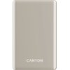 Powerbank indukcyjny CANYON OnPower 510 10000 mAh 20W Beżowy Prąd wyjściowy [A] 2.22