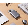 Powerbank indukcyjny CANYON OnPower 510 10000 mAh 20W Grafitowy Pojemność nominalna [mAh] 10000