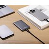 Powerbank indukcyjny CANYON OnPower 505 5000 mAh 20W Grafitowy + Kabel USB-C - USB-C Diody LED Tak
