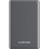 Powerbank indukcyjny CANYON OnPower 505 5000 mAh 20W Grafitowy + Kabel USB-C - USB-C Prąd wyjściowy [A] 2.22
