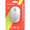 Mysz CANYON MW-04 Biały Typ myszy Optyczna