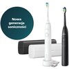 Zestaw szczoteczek sonicznych PHILIPS Sonicare 5300 HX7109/01 (biała/czarna) Czas działania do 21 dni