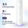 Szczoteczka soniczna PHILIPS Sonicare 6500 HX7410/02 Biały Czujnik siły nacisku Tak