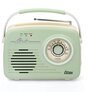 Radio ELTRA Luiza USB Analogowe Przenośne Miętowy Zakresy fal radiowych AM