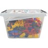 Klocki plastikowe MALBLO Klix Box MAL 0604 Płeć Dziewczynka