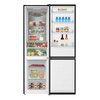 Lodówka HISENSE RB470N4EFC1 No Frost 200cm Czarna SmartFresh Licowane drzwi Metal Tech Cooling Szuflada Convert Liczba półek 5
