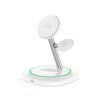 Ładowarka indukcyjna TECH-PROTECT QI15W-A46 3w1 MagSafe Biały Prąd wyjściowy [A] 1.5