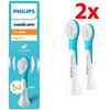 Oryginalne końcówki Philips Sonicare Dla Dzieci HX6032/90 miękkie włókna (2 szt.) (Dla dzieci od lat 3)