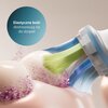 Oryginalne końcówki PHILIPS Sonicare C3 HX9044/87 Średnio miękkie włókna (4 szt. zapas na rok) (Zaawansowane usuwanie płytki bakteryjnej) Miękkość włosia Średnio miękkie