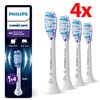 Oryginalne końcówki Philips Sonicare G3 HX9054/87 Miękkie włókna (4 szt. zapas na rok) (Zdrowsze dziąsła)