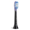 Oryginalne końcówki Philips Sonicare G3 HX9054/88 Miękkie włókna (4 szt. zapas na rok) (Zdrowsze dziąsła) Kolor Czarny