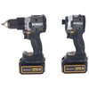 Zestaw elektronarzędzi DEWALT McLaren DCK200MM2T-QW Ilość urządzeń w zestawie 2