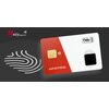 Karta zabezpieczająca AUTHENTREND ATKey.Card NFC Czarny Dodatkowe informacje Wbudowany czytnik linii papilarnych
