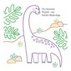 Kolorowanka Dinozaury (miękka okładka) Przedział wiekowy 3+
