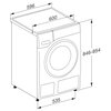 Pralka MIELE W1 WWA120 WCS 8kg 1400 obr Active Zdejmowany blat Nie