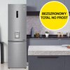 Lodówka LG GBF62PZHMN No Frost 203cm Srebrna podajnik wody Liczba półek na butelki 0
