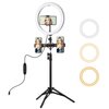 Lampa pierścieniowa LED PULUZ PKT3099B Temperatura barwowa [K] 3200 - 6500