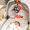 Zawieszka do wózka CANPOL BABIES Sensory Toys Karuzelka podróżna do wózka 68/083 Funkcje rozwojowe Wzrok