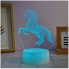 Lampka LED MANTA Style Neon Lights Konie SNL116RGB Wymiary [mm] 154 x 10 x 164