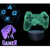 Lampka LED MANTA Style Neon Lights Game 2 SNL122RGB Kształt Gamer