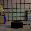 Lampka LED MANTA Style Neon Lights Game 2 SNL122RGB Rodzaj gwintu LED zintegrowany