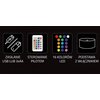 Lampka LED MANTA Style Neon Lights Budowle SNL125RGB Kształt Budowla