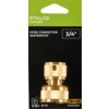 Opakowanie produktu z napisem "STALCO GARDEN" oraz "HOSE CONNECTOR WATERSTOP 3/4"", zawierające metalowe szybkozłącze. Na dole widoczne są oznaczenia "UNI FIT" oraz "S101010609".