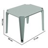 Stolik ogrodowy FERNE Lottie FLOS866-4193C Zielony Rodzaj Stolik ogrodowy
