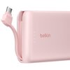 Powerbank BELKIN BPB021HQPK 10000 mAh 20W Różowy Typ ładowania Power Delivery