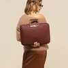Torba na laptopa BOMBATA Trama 15-16 cali Burgundowy Rączka Tak
