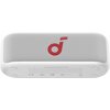 Biały głośnik mobilny z widocznym czerwonym logo na siatce przedniej, poniżej znajduje się napis "soundcore Select 2S". Na dolnej części obudowy widoczne są symbole certyfikacyjne oraz drobny tekst.