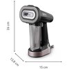 Parownica do ubrań (Steamer) TEFAL DT8765E0 Pure Force 3w1 Funkcje Automatyczne wyłączenie żelazka, Blokada kapania, Dodatkowe uderzenie pary, Pionowy wyrzut pary, Regulacja strumienia pary