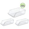 Organizer do lodówki EASYFORM Clear Cans 8.5 L + 2 x 5.4 L (3 szt.)
