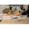Zestaw pojemników na żywność EASYFROM Sapphire EP-512SET (3 szt.) Kształt Owalny
