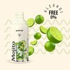 Syrop do saturatorów DAFI Mojito Miętowo-limonkowy 500 ml Smak Miętowo-limonkowy