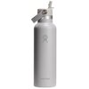 Butelka termiczna HYDRO FLASK Standard Mouth Flex Straw Cap Szary Pojemność [ml] 621