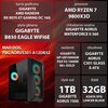 Komputer MAD DOG Powered by Gigabyte AORUS301-A12DR32 R7-9800X3D 32GB RAM 1TB SSD Radeon RX9070XT Wi-Fi Procesor AMD Ryzen 7 9800X3D