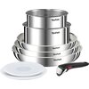 Zestaw patelni i garnków TEFAL Emotion L8968S04 Stalowy (8 elementów)
