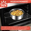 Zestaw patelni i garnków TEFAL Emotion L8968S04 Stalowy (8 elementów) Powłoka zewnętrzna Stal nierdzewna