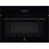 Kuchenka mikrofalowa ELECTROLUX EVM8E08Z 1000W średnica 36 cm pojemność 42L Combiquick evencook Czarny