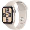 APPLE Watch SE 2gen GPS 40mm koperta z aluminium (księżycowa poświata) + pasek sportowy rozmiar M/L (księżycowa poświata)