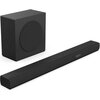 Soundbar HISENSE HS3100 Czarny 3.1-kanałowy, HDMI ARC, DTS Virtual:X, Dolby Digital Plus, BT, Możliwość montażu na ścianie Łączność bezprzewodowa Bluetooth