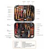 Zestaw narzędzi NEO TOOLS 01-314 (25 elementów) Waga z opakowaniem [kg] 7.66